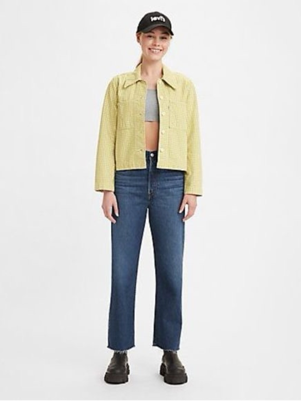 Levi's Ribcage Straight Ankle Jeans